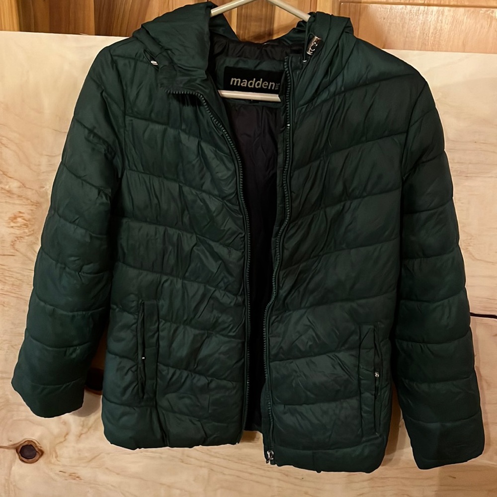Madden NYC Womens Puffer Jacket